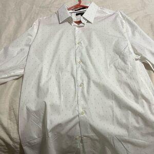 Banana Republic White Button Down Shirt